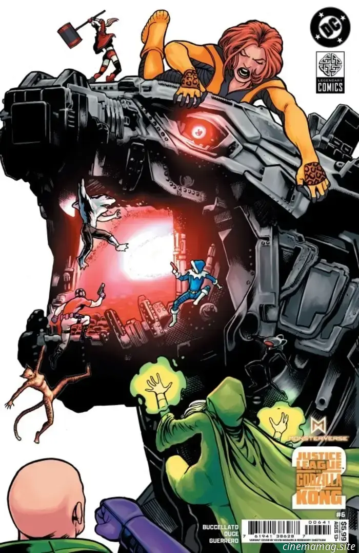 Comic Book Sneak Peek – Justice League vs. Godzilla vs. Kong 2 #6