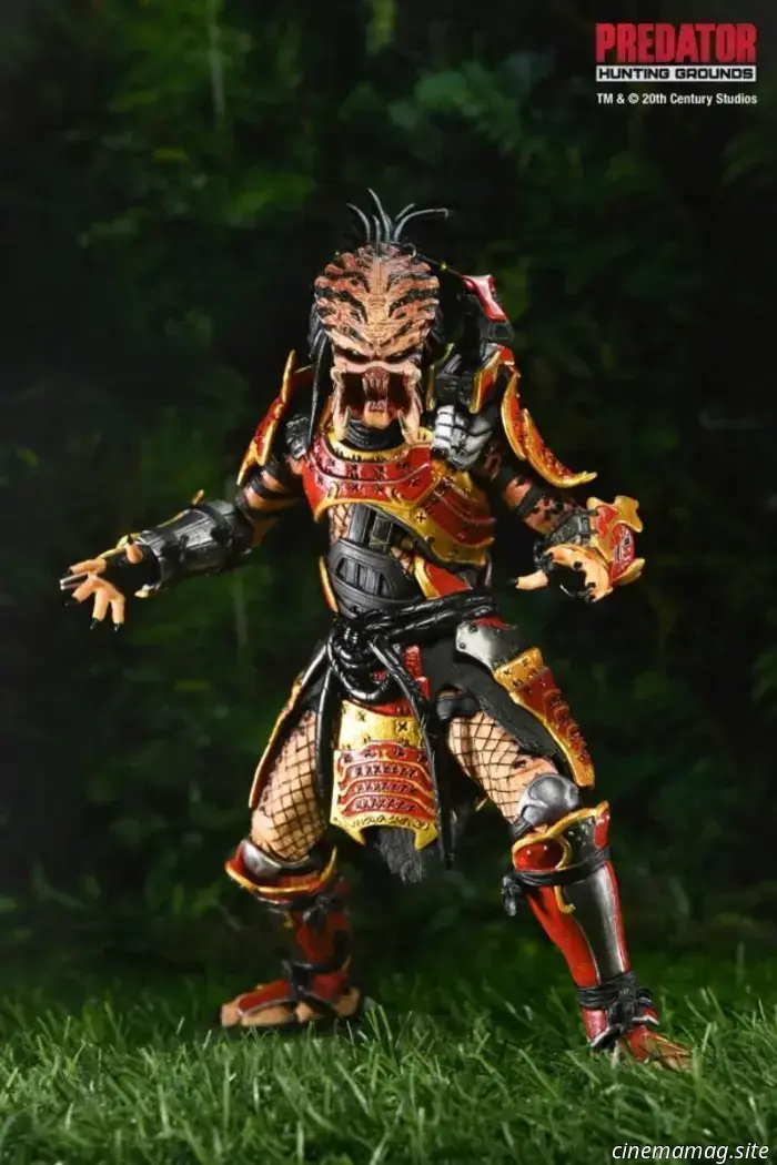 Predator: Hunting Grounds Ultimate Samurai Predator action figure svelato da NECA