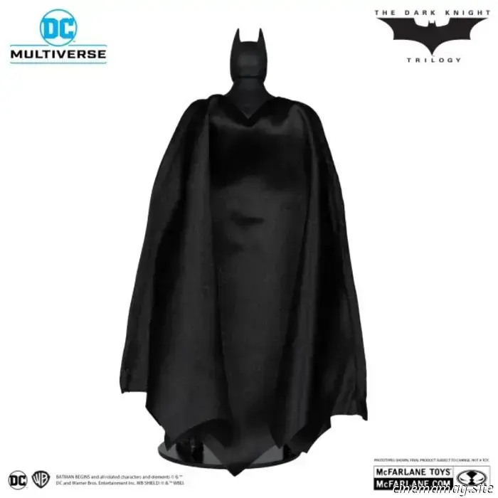 McFarlane's DC Multiverse series introduces action figures of Batman from 1989 and Batman Begins.