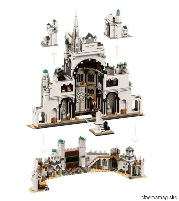 LEGO regresa a la Tierra Media con el set de El Señor de los Anillos: Minas Tirith