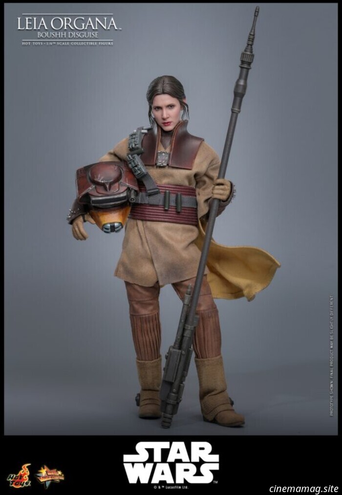 Leia Organa (travestimento da Boushh) — figura in scala 1/6 di Star Wars svelata da Hot Toys