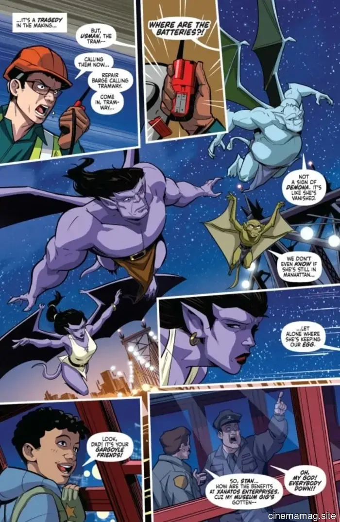 Vista previa del cómic – Gárgolas #1