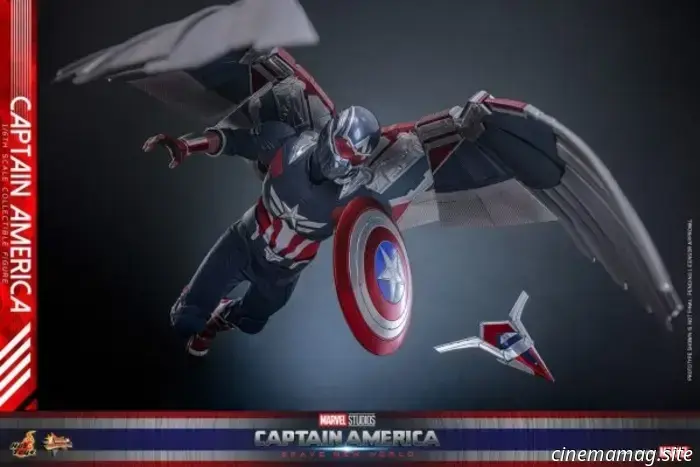 Hot Toys presents the sixth scale figure of Captain America: Brave New World featuring Sam Wilson as Captain America.