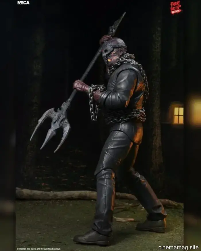 Пятница, 13-е: Ultimate Savini Jason фигурка действия из игры, выпущенная NECA