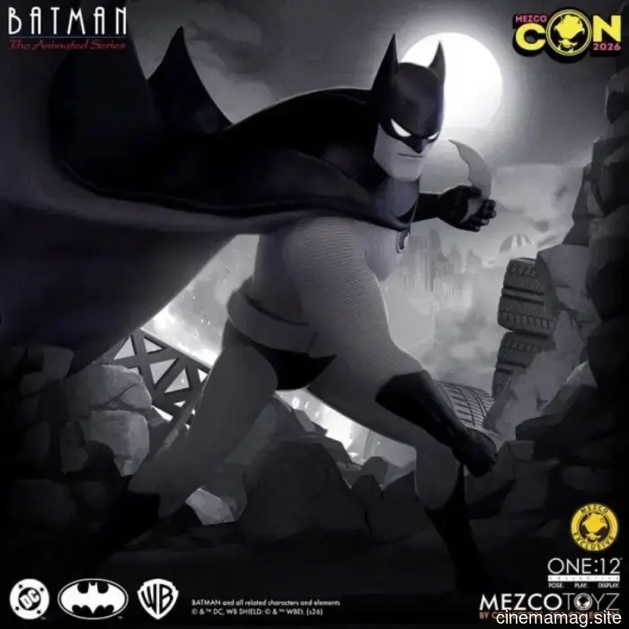 Mezco Toyz has revealed the Batman: The Animated Series Noir Edition One:12 Collective figure.
