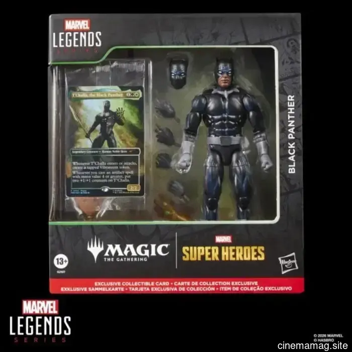 Marvel Супергерои встречают Magic: The Gathering с новыми фигурками из серии Marvel Legends.