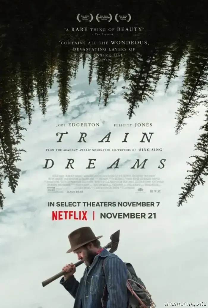 Netflix опубликовал новый трейлер фильма «Train Dreams» с участием Джоэла Эджертона