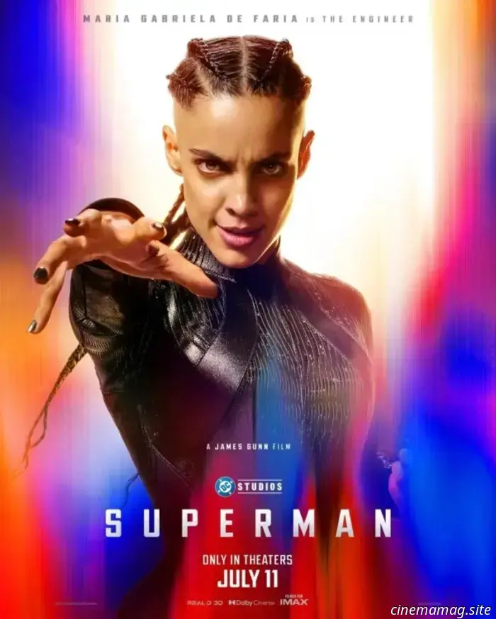 New character posters highlight Superman's foes and complicated allies.