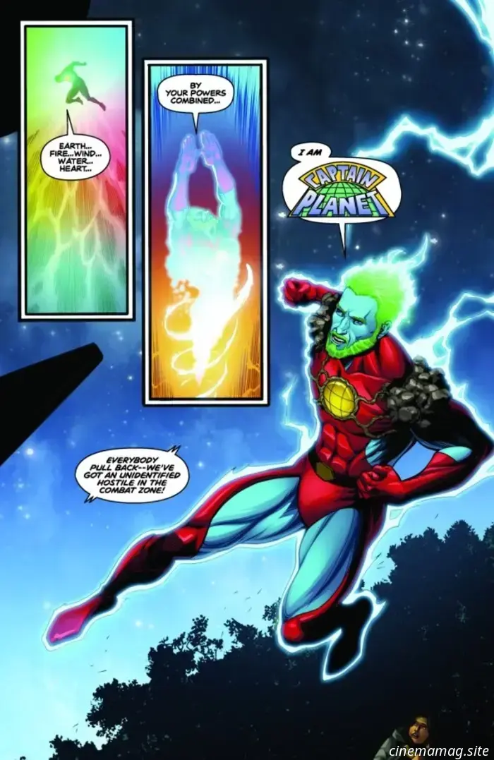 Captain Planet #1-Anteprima del fumetto