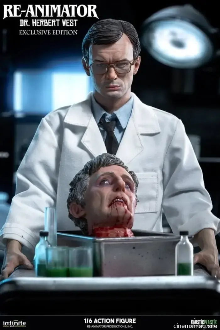 Le figure in scala sesta del Dottor Herbert West e del Dottor Carl Hill Re-Animator sono state ufficialmente svelate.