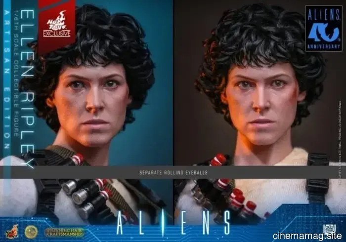 Hot Toys celebra il 40° anniversario di Aliens con la figura in scala sei di Ellen Ripley