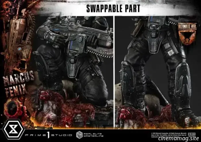 Gears of War: Reloaded: la statua da collezione Marcus Fenix Real Elite Masterline svelata da Prime 1 Studio