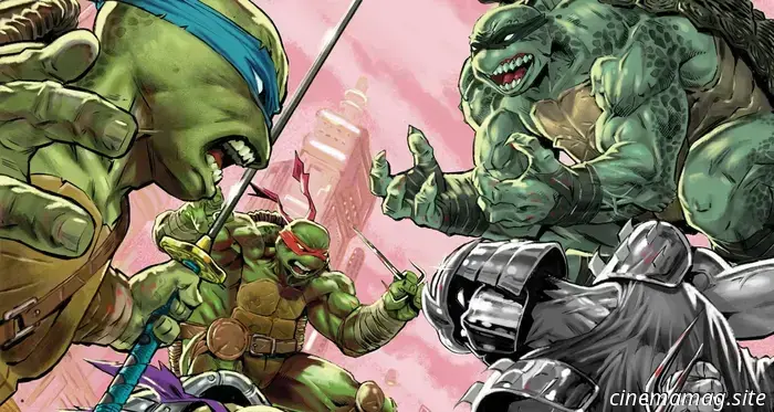 Los mundos chocan en el avance de Teenage Mutant Ninja Turtles: Battle Nexus #1