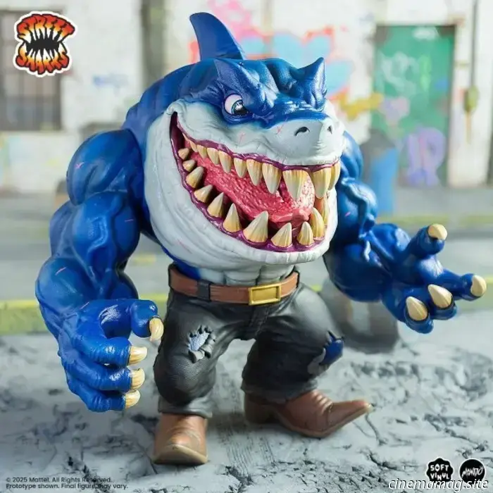 Ripster lanza la línea de figuras coleccionables Street Sharks de Mondo