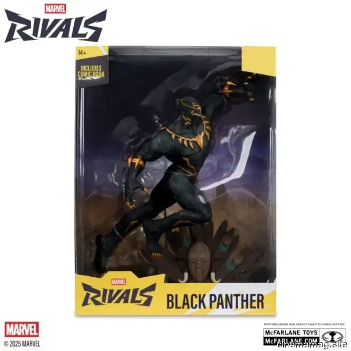 Mr. Fantastic e Black Panther si uniscono alla collezione Marvel Rivals di McFarlane Toys