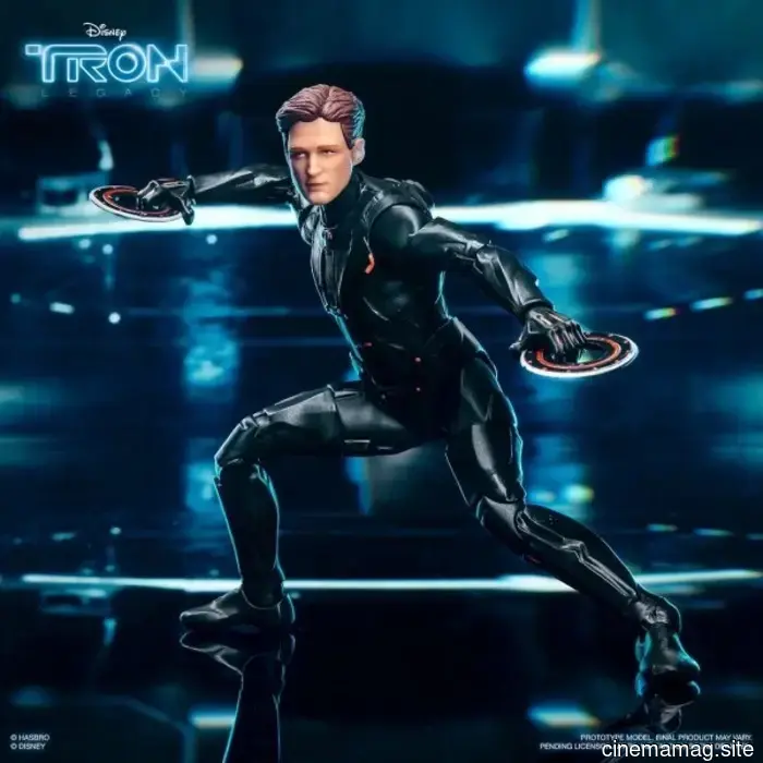 Hasbro returns to The Grid with action figures from TRON: Legacy.