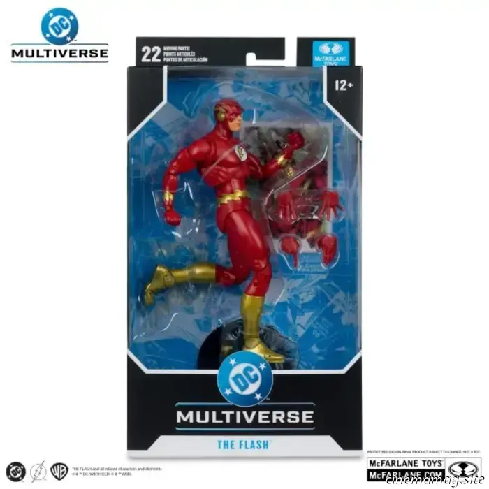 Superman, Wally West, Ice e la Brigata Rocket Red: le figure DC Multiverse svelate da McFarlane