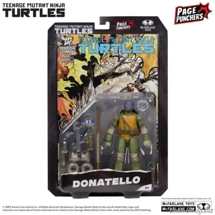 McFarlane svela i nuovi Page Punchers delle Tartarughe Ninja
