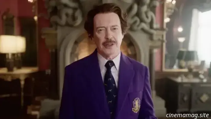 Explore Nevermore Academy with Steve Buscemi in the promotional clip for Wednesday season 2.