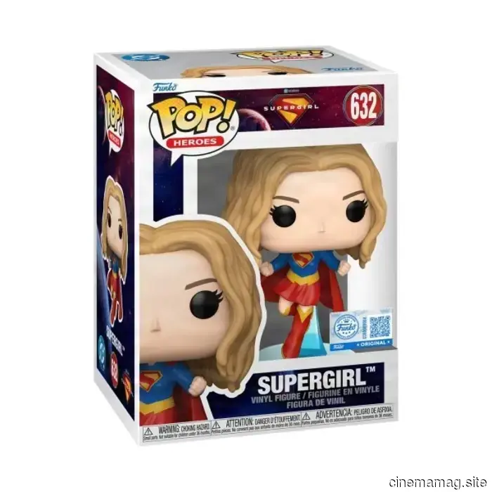 Funko launches Supergirl movie Pop! Vinyl figures.