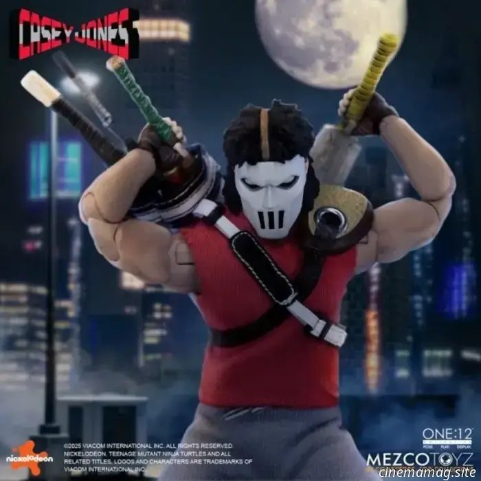 Mezco Toyz presenta la nuova action figure One:12 Collective di Casey Jones delle Tartarughe Ninja