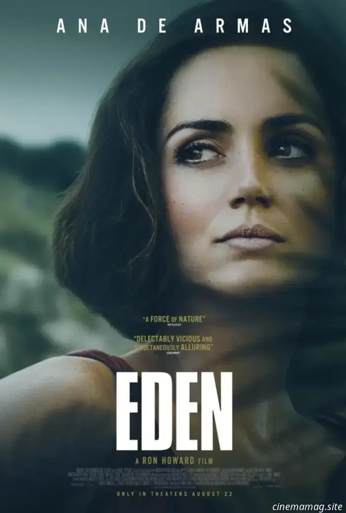 I poster di Eden presentano Jude Law, Ana de Armas, Sydney Sweeney, Vanessa Kirby e Daniel Bruhl