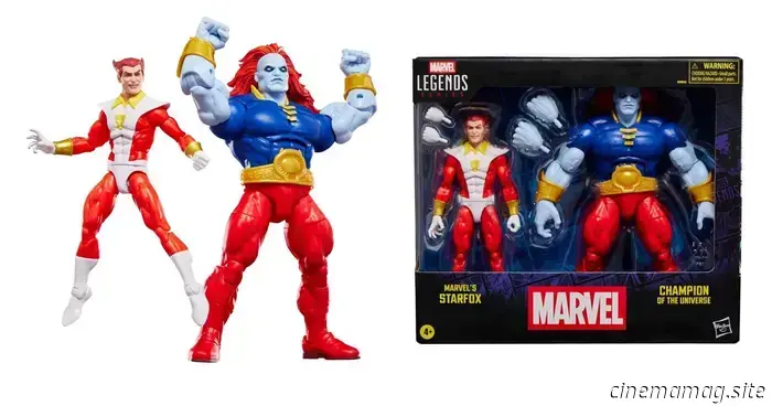 Hasbro apre i preordini per il 2-pack Marvel Legends con Starfox e Champion of the Universe