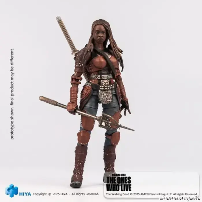 Hiya Toys has revealed the Michonne Exquisite Mini action figure from The Walking Dead: The Ones Who Live.