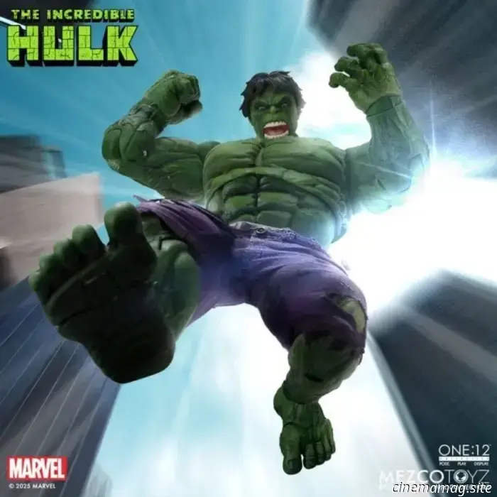 Mezco Toyz presenta l'action figure di L'Incredibile Hulk della linea One:12 Collective.