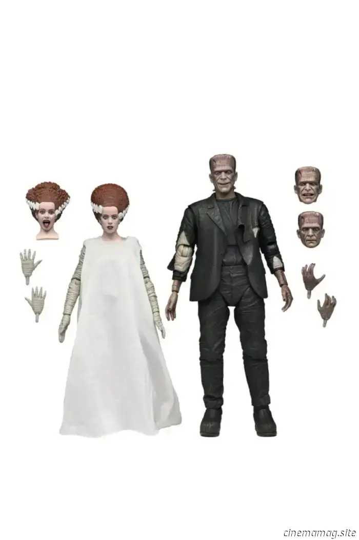 NECA's The Monster and His Mate 2-pack commemorates the 90th anniversary of The Bride of Frankenstein.