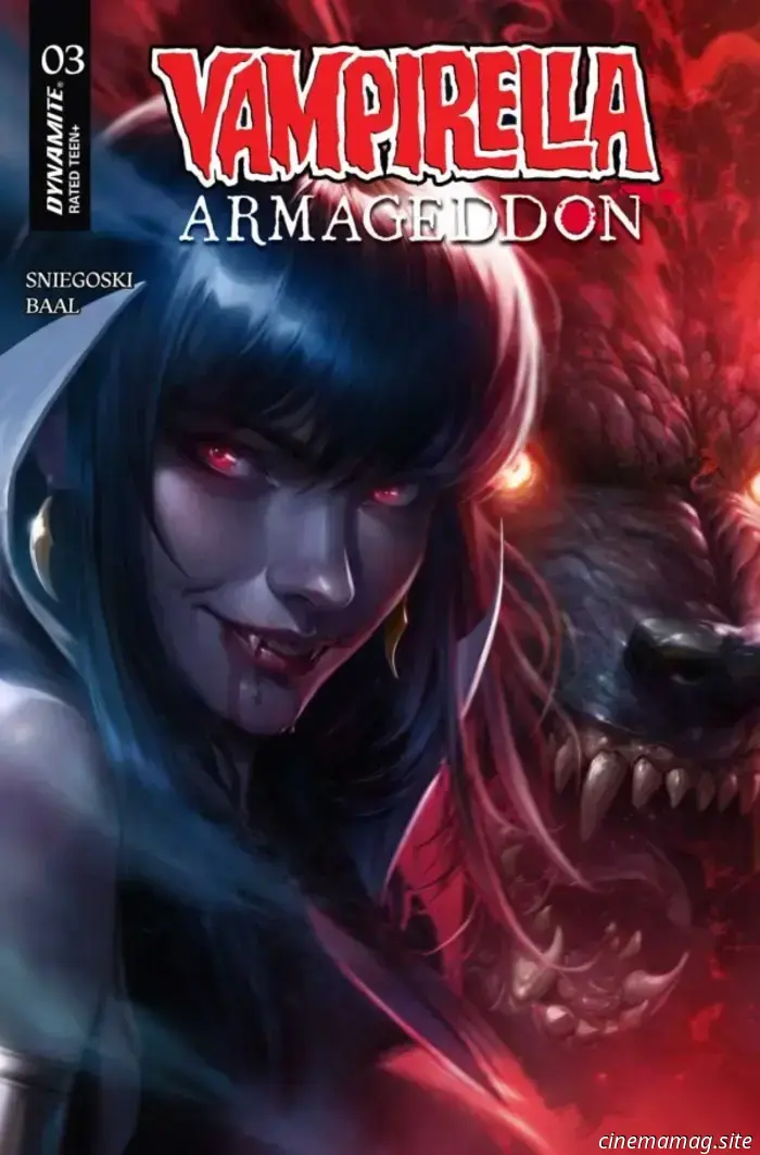 Vampi va al infierno en Vampirella: Armageddon #3: primer vistazo