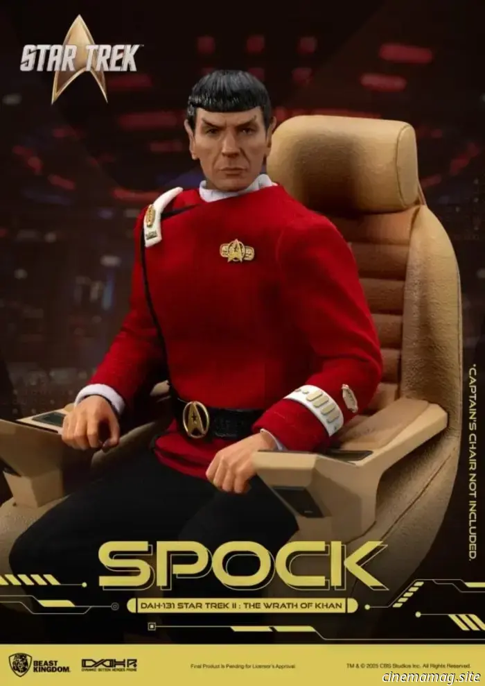 Спок и Пикар присоединяются к линейке динамичных фигурок Beast Kingdom Star Trek Dynamic 8ction Heroes.