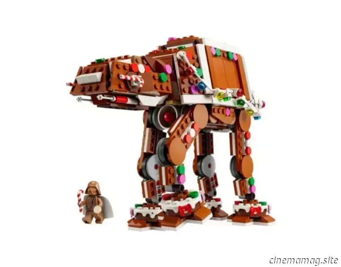 LEGO Star Wars embraces the holiday spirit with a seasonal Gingerbread AT-AT Walker set.