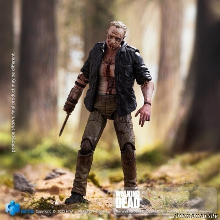 Hiya Toys has revealed the exquisite mini series figure of Merle Dixon (Walker Version) from The Walking Dead.