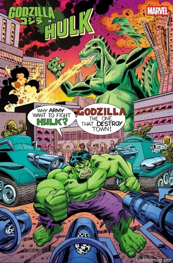 Godzilla vs. Hulk #1 - Preview of the Comic Book