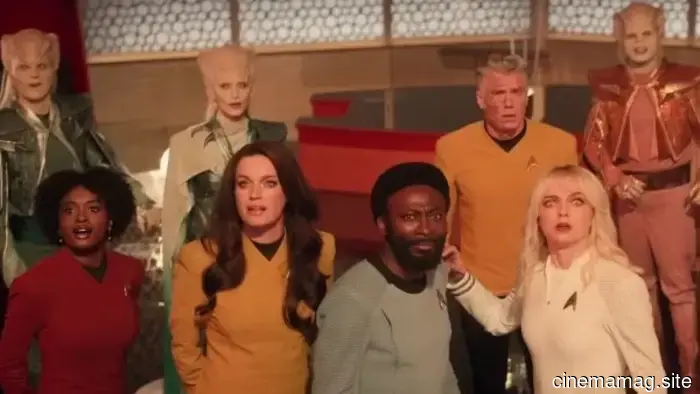 Star Trek: Strange New Worlds stagione 4 trailer e arte principale rivelati da Paramount+