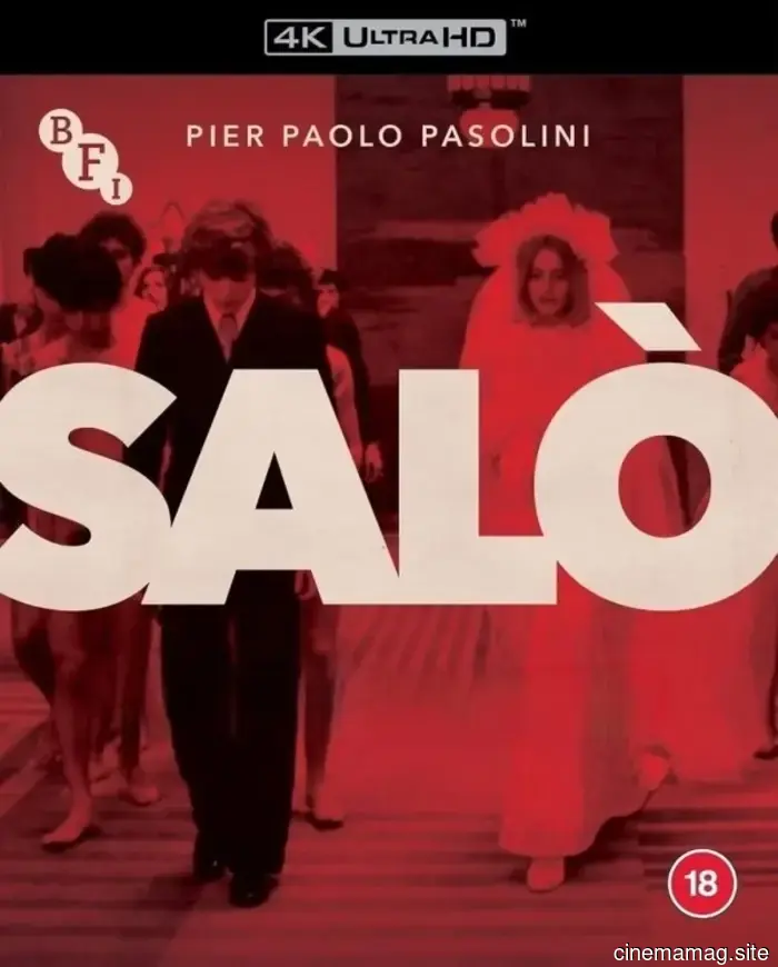 Salò, or the 120 Days of Sodom is set for a 4K release featuring a new restoration by the BFI.