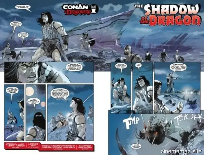 Comic Book Preview – Conan and Dragonero #1