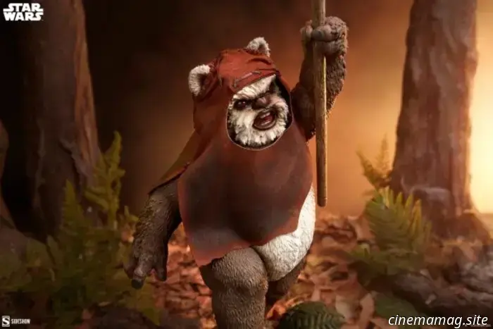 Wicket becomes intense for Sideshow's latest Star Wars Premium Format Figure.