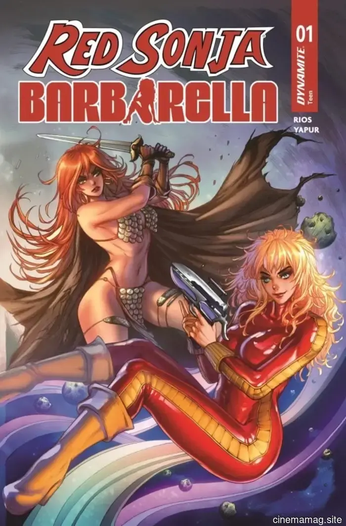 Dai un primo sguardo a Red Sonja / Barbarella #1 con un'anteprima esclusiva.