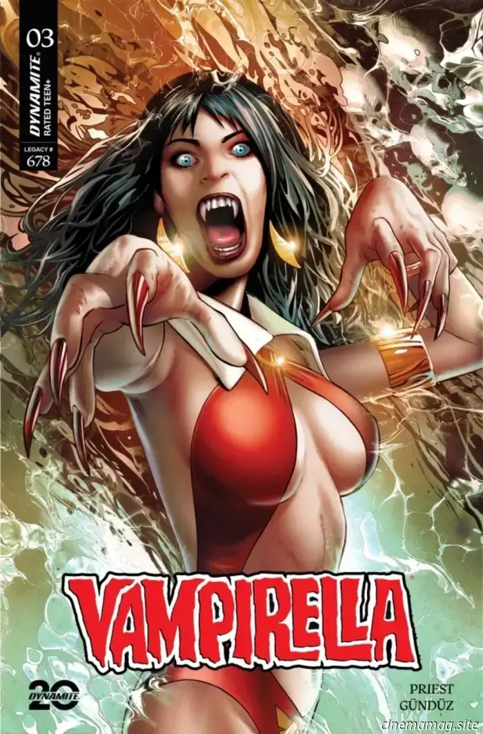 I Sacri Sei tornano in Vampirella # 3 anteprima del primo sguardo