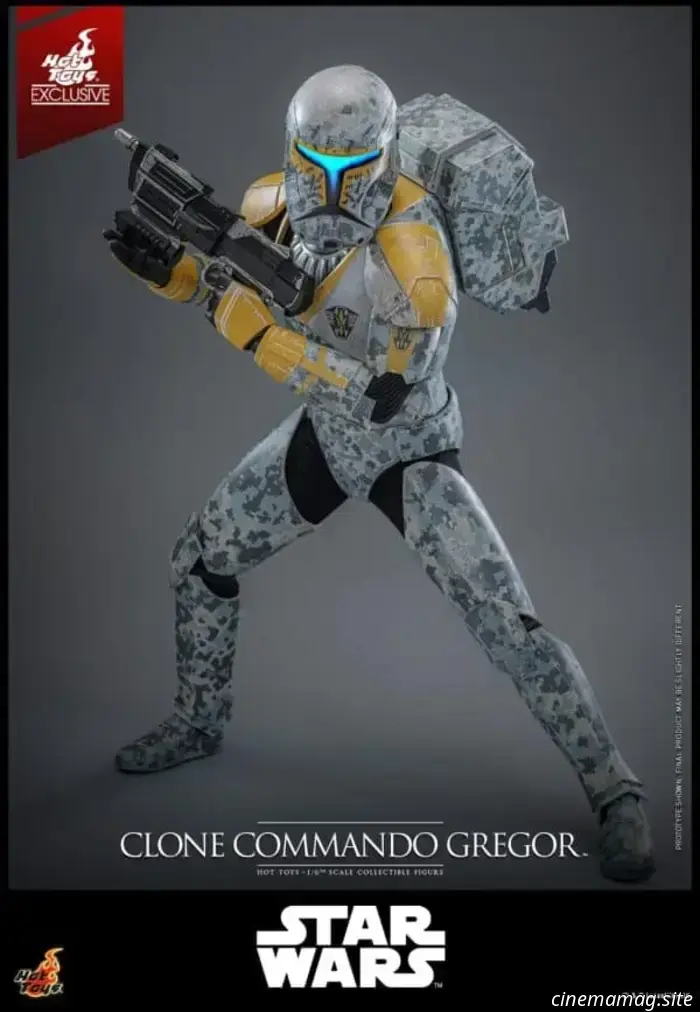 Clone Commando Gregor becomes part of Hot Toys' sixth scale action figure lineup from Star Wars.