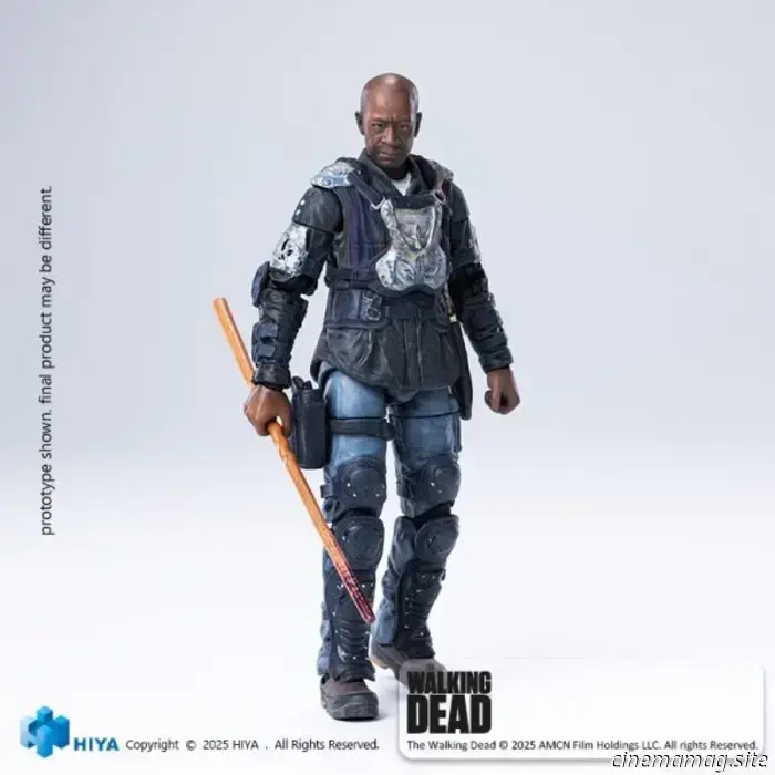 Морган Джонс пополняет коллекцию Hiya Toys «The Walking Dead Exquisite Mini Series» новой фигуркой