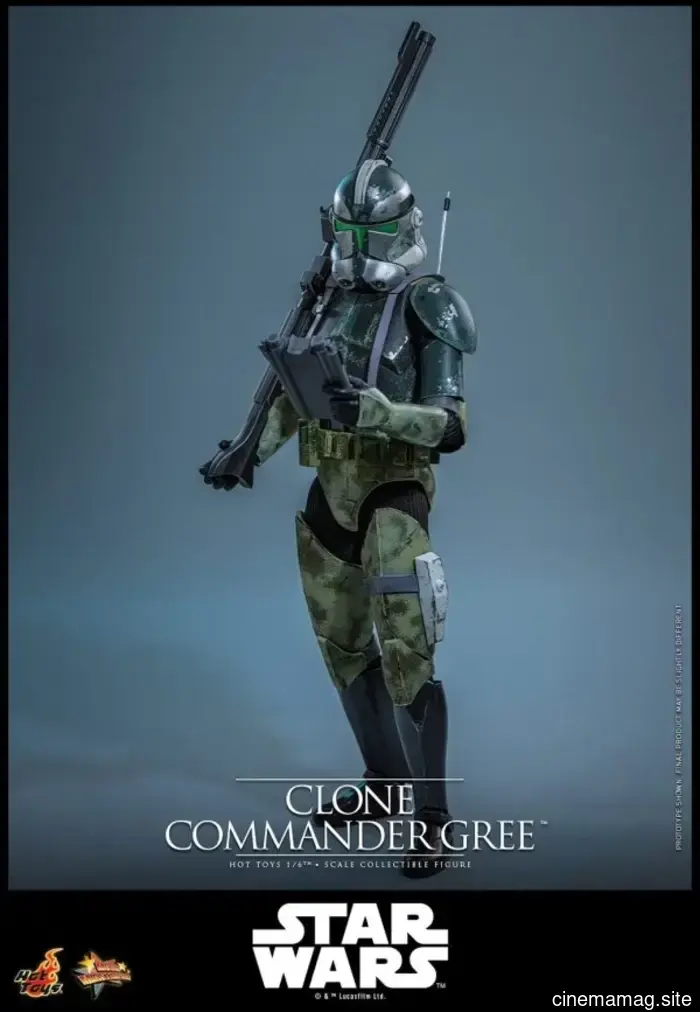 Il Clone Commander Gree si unisce alla collezione in scala sesta di Star Wars di Hot Toys.