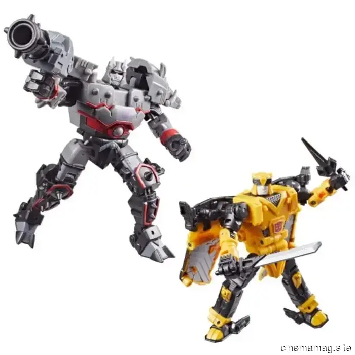 Il set di action figure Transformers Timelines dà un tocco dell'era dei samurai a Bumblebee e Megatron.