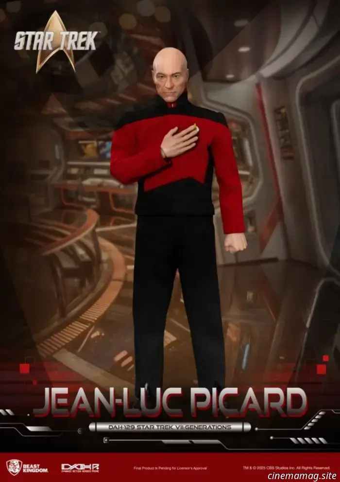 Спок и Пикар присоединяются к линейке динамичных фигурок Beast Kingdom Star Trek Dynamic 8ction Heroes.