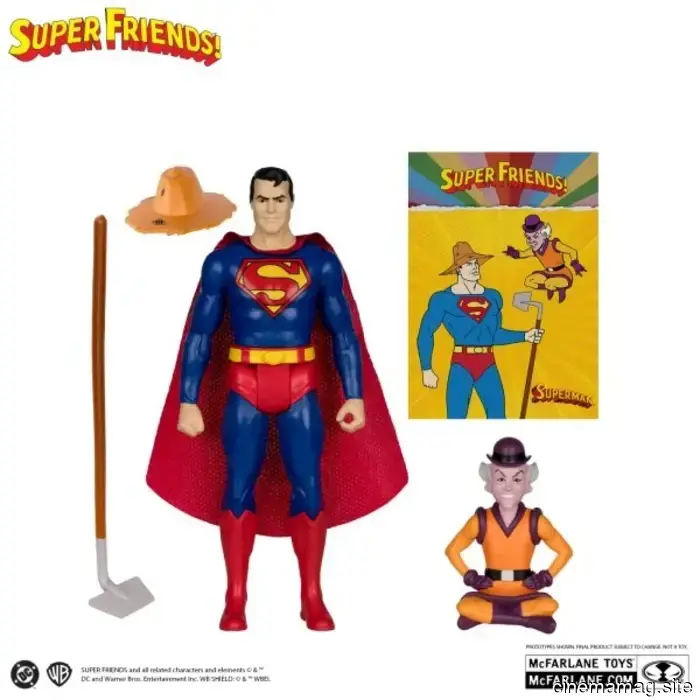 McFarlane Toys reveals a new wave of DC Super Friends action figures.