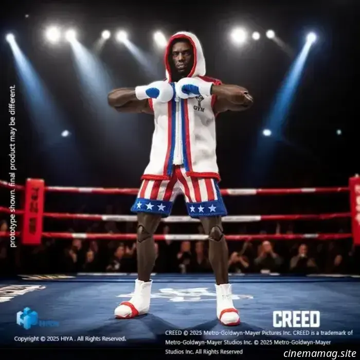 Adonis Creed si unisce alla Rocky Exquisite Super Series di Hiya Toys con una nuova action figure.