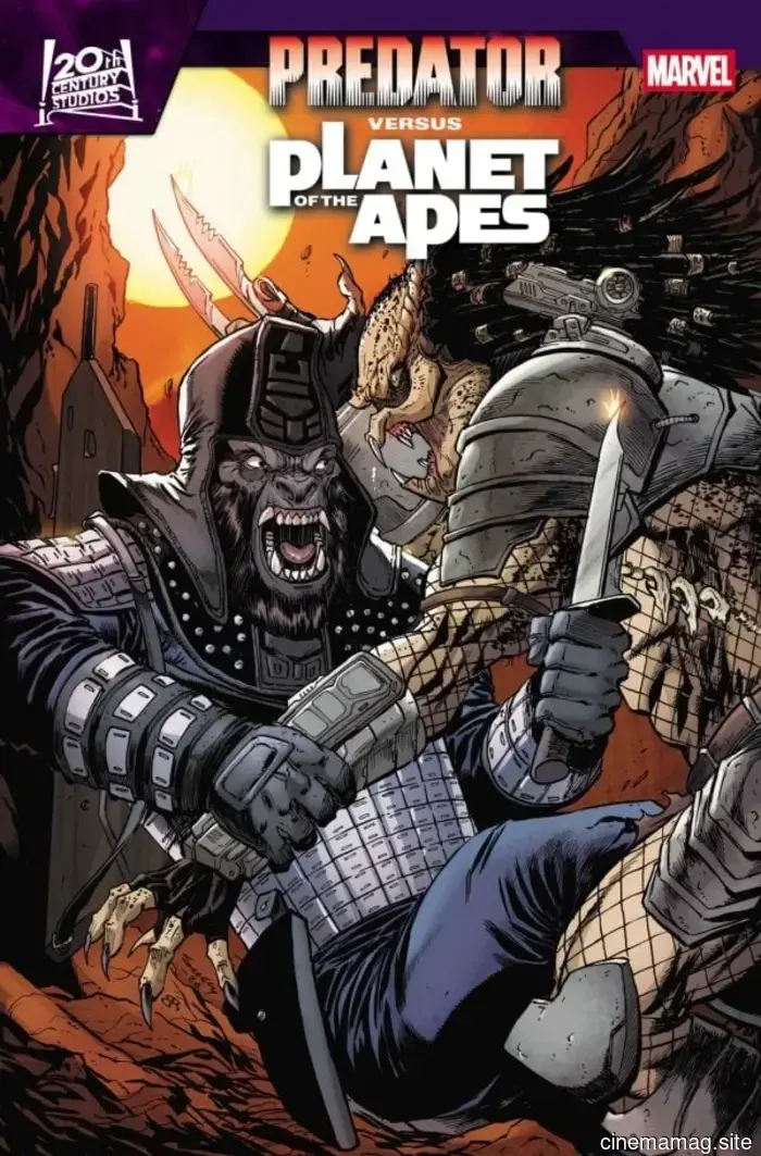 Two legendary sci-fi franchises come together in Marvel’s Predator vs. The Planet of the Apes.
