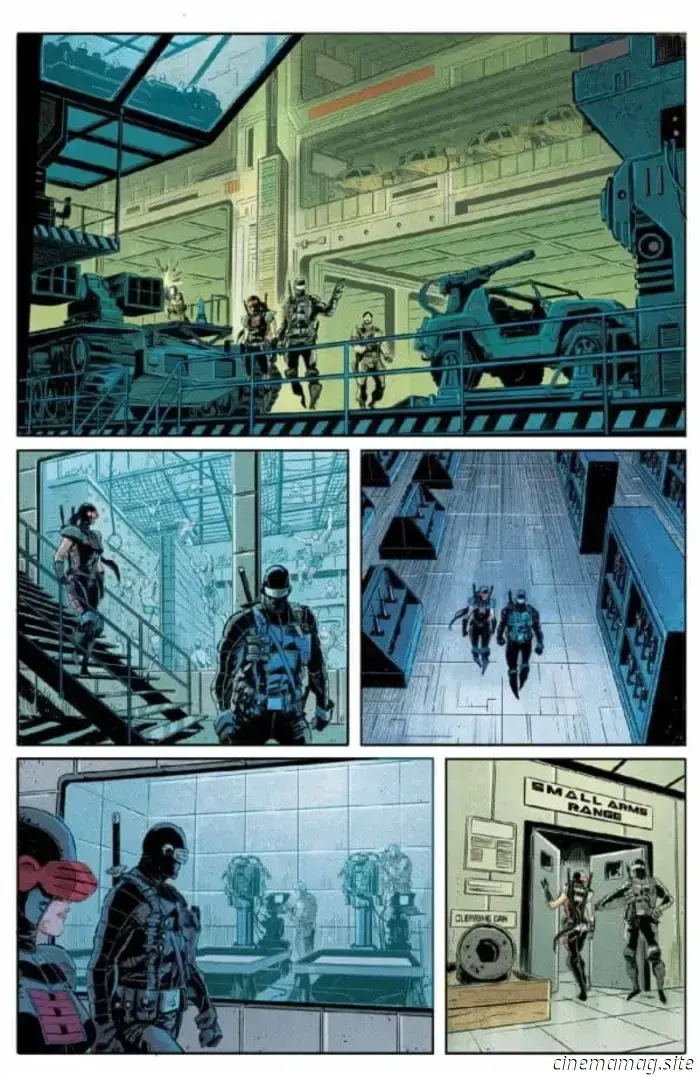 G.I. Joe: Un vero eroe americano #321 e successivi, un altro Silent Interlude di Larry Hama